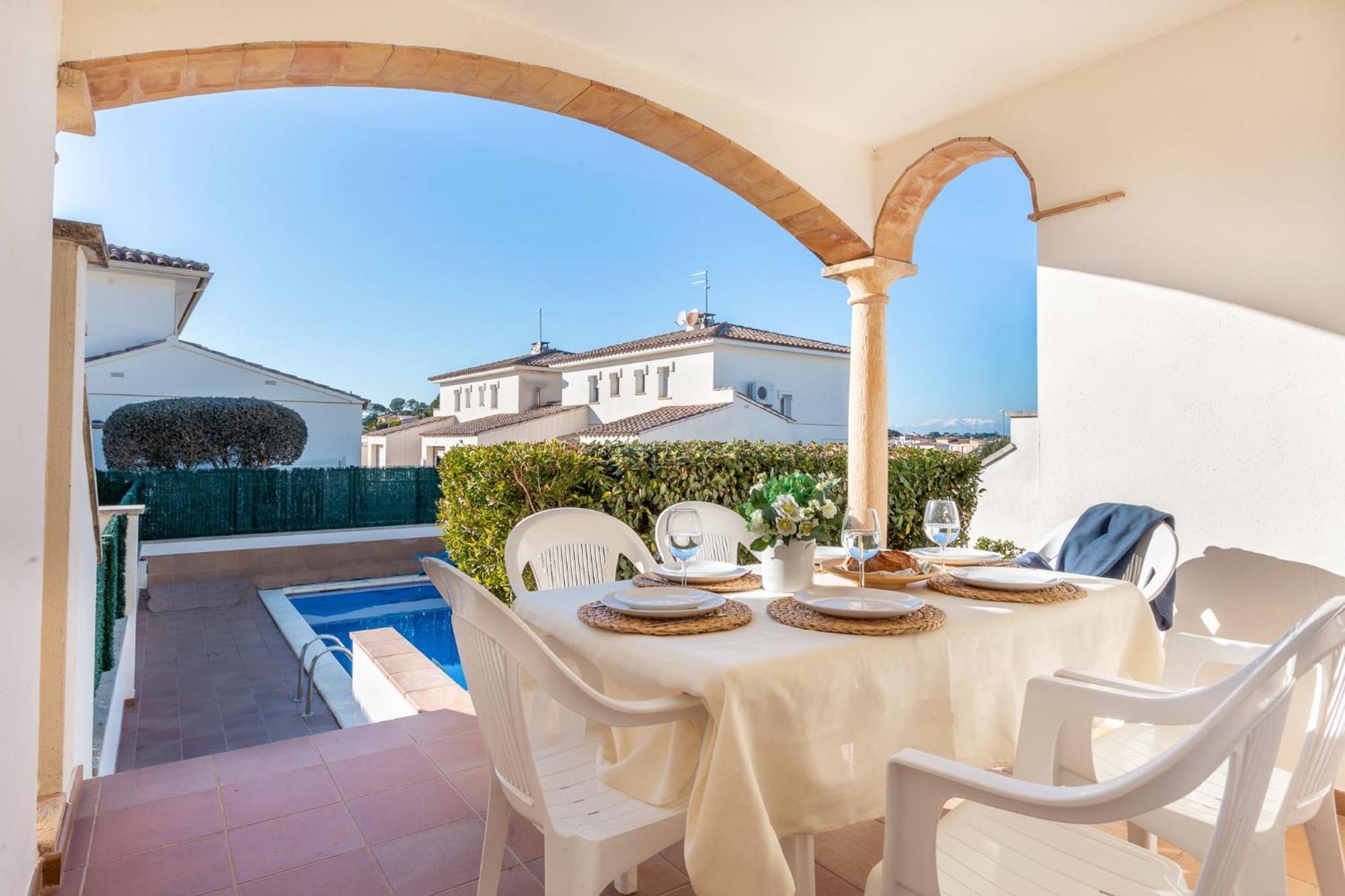 Casa Bosque Del Mar Villa L' Escala Buitenkant foto